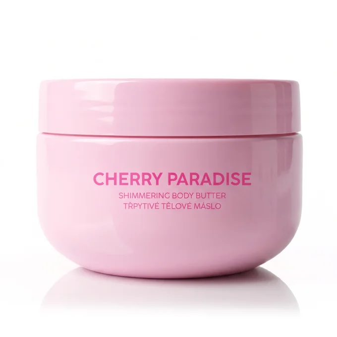 Cherry Paradise – Unt de corp strălucitor