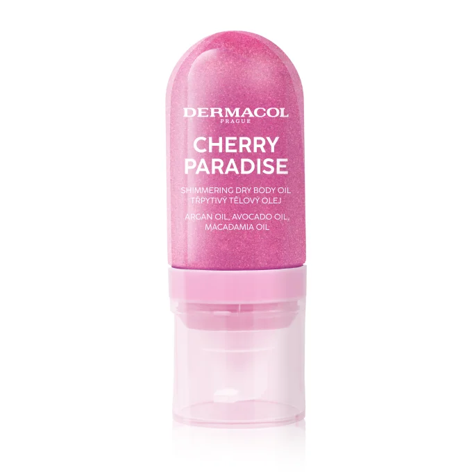 Cherry Paradise – Ulei de corp uscat strălucitor