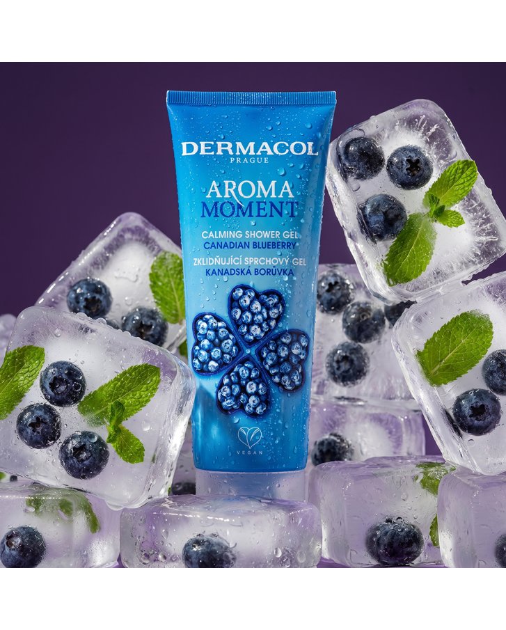 Aroma Moment – Gel de duș calmant cu afine canadiene