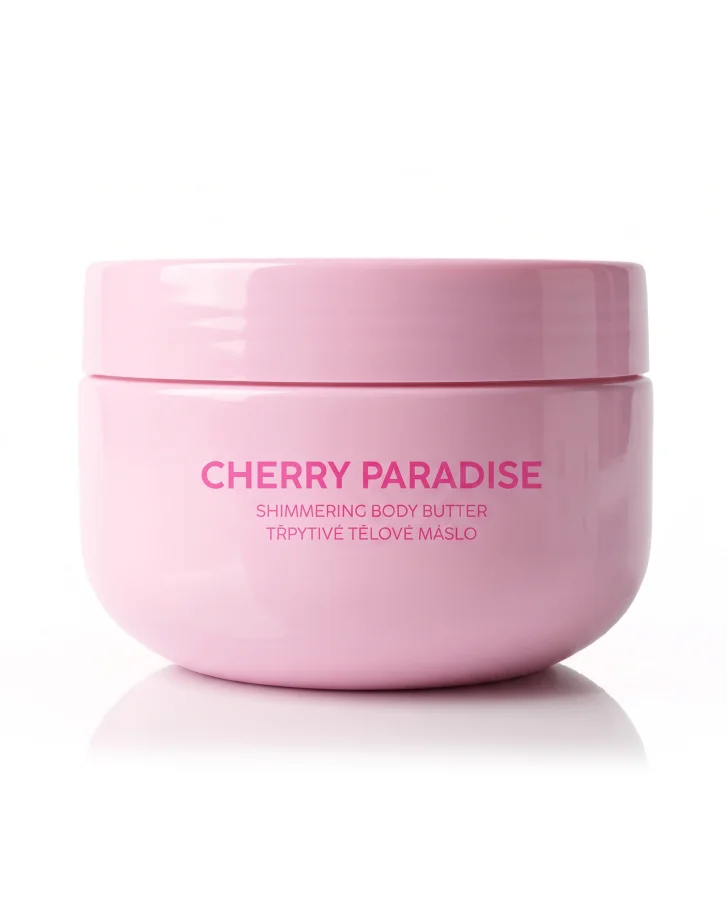 Cherry Paradise – Unt de corp strălucitor