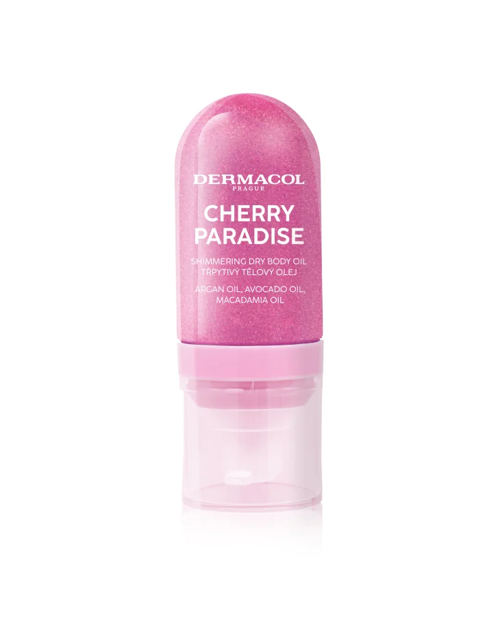 Cherry Paradise – Ulei de corp uscat strălucitor