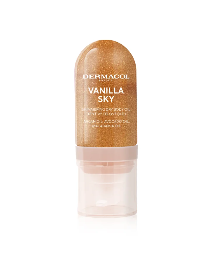 Vanilla Sky Ulei de corp uscat strălucitor